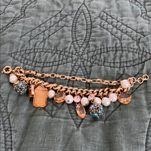 J Crew Bracelet Gold Tone Nwot - Picture 4 of 5